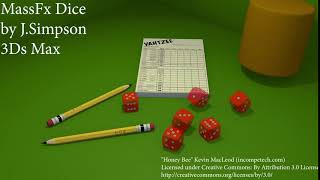 MassFx dice screenshot 4