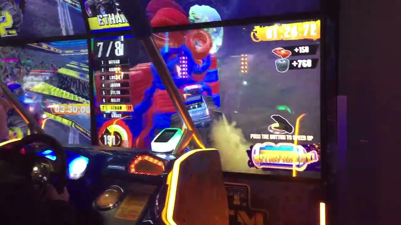 Bigfoot Mayhem Arcade Tilted 10