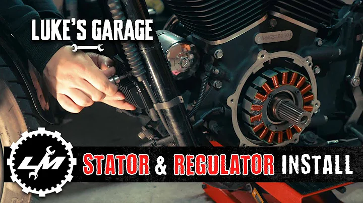 Harley Dyna Stator & Voltage Regulator Install | How To | 4k
