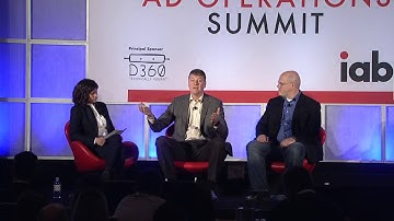Jonathan Bellack, Google,  Tom Shields, AppNexus Debate Header Bidding 2015 IAB Ad Operations Summit