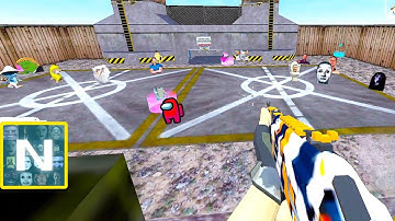 Nextbots Sandbox in Backrooms Shooter Gameplay 162, Sandbox Android Games  ios Walkthrough Simulator