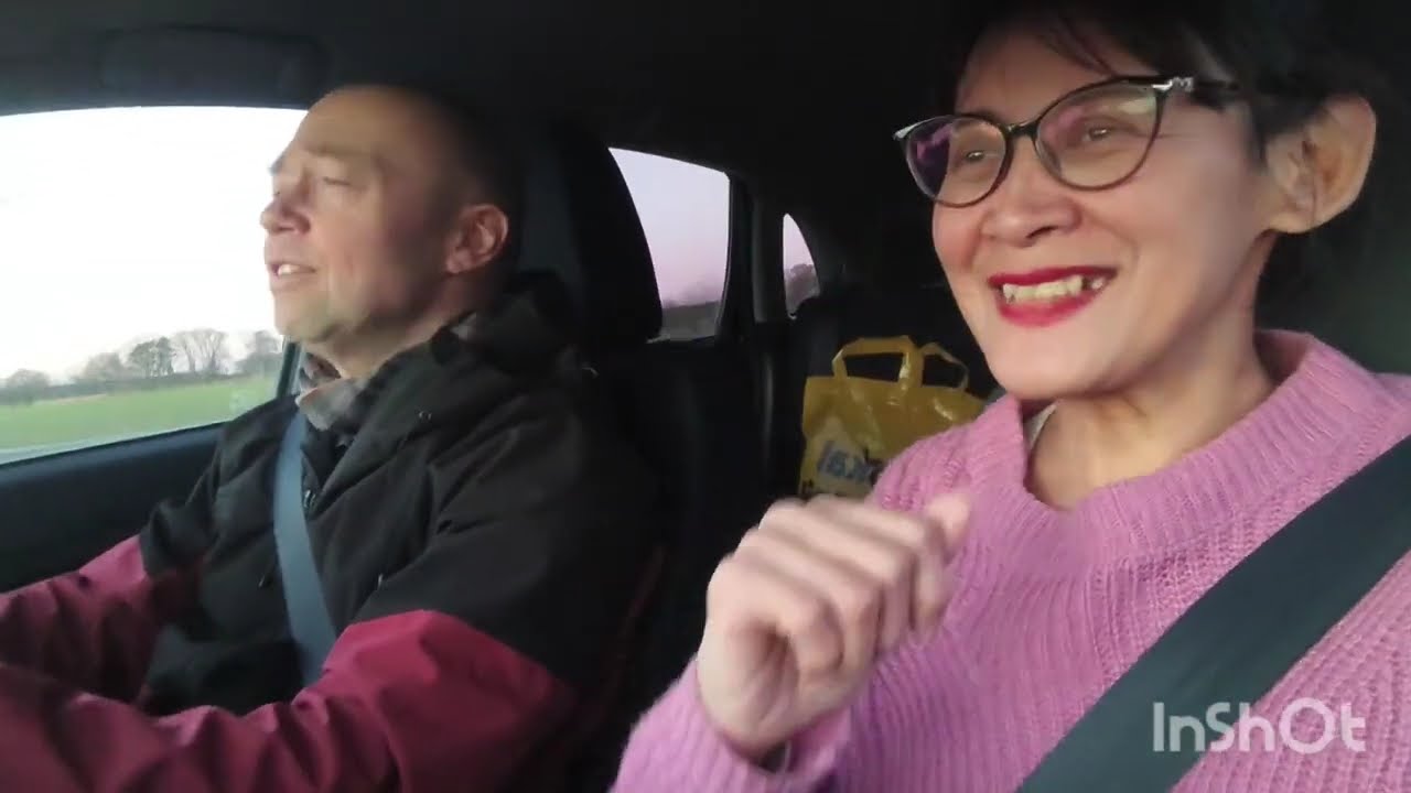 Perjalanan dari Denmark ke Belanda dengan mobil. 