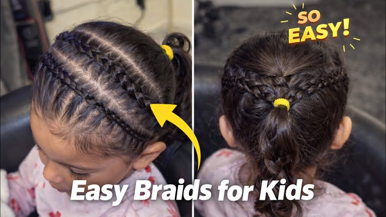 Braiding Tutorial with Toddler Mia 💆‍♀️