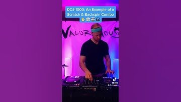 DDJ-1000: An Example of a Scratch & Backspin Combo ✋ 💿 🎛 🎧