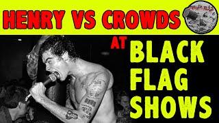 Henry Rollins dealing with the harsh punk rock crowds at Black Flag shows in the 80s #tiktok Frumess