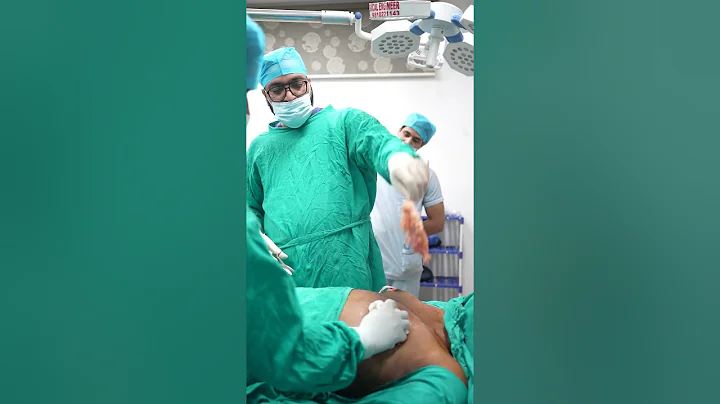 Gynecomastia Surgery Massive Gland Removal #shorts