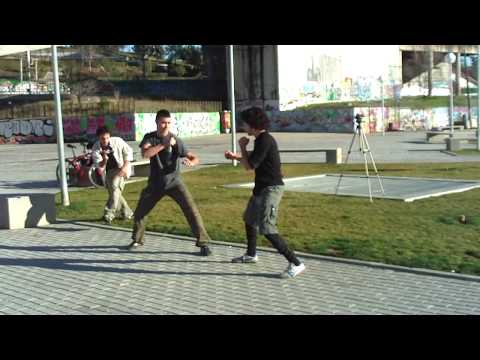 TAE KWON DO vs KUNG FU - FIGHT CHOREOGRAPHYS in MA...