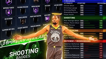 KEVIN DURANT BUILD IN NBA 2K20 IS A DEMIGOD SNIPER! BEST SF BUILD! DEMIGOD SMALL FORWARD 2K20!