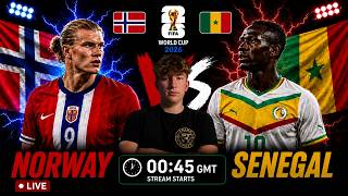 LIVE: Norway vs Senegal Watchalong | FIFA World Cup 2026 Group I