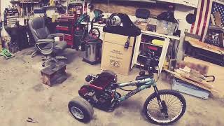 Home Built Work Stool Drift Trike PROTOTYPE - (PT.3)