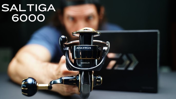 DAIWA Ultimate Spinning Reel MQ + Airdrive Design SALTIGA 2023. 5000-H