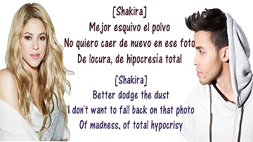 Prince Royce, Shakira - Deja Vu - Lyrics English and Spanish - Deja Vu - Translation & Meaning