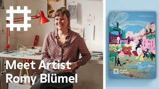 Meet Romy Blümel, Members' Handbook Artist 2024/25