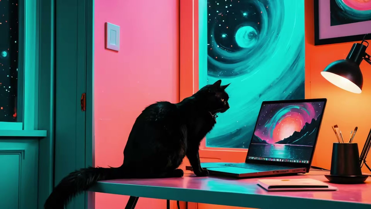 【8 HOURS】Late Night Programming with Calm Synths