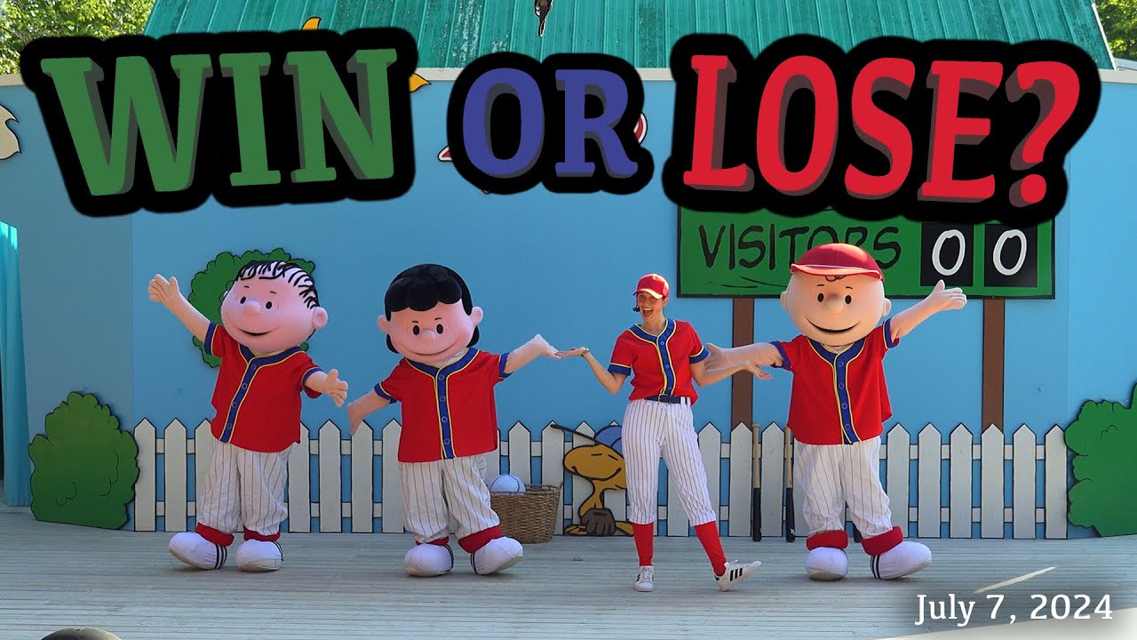 Team Charlie Brown at Canada's Wonderland | July 7, 2024