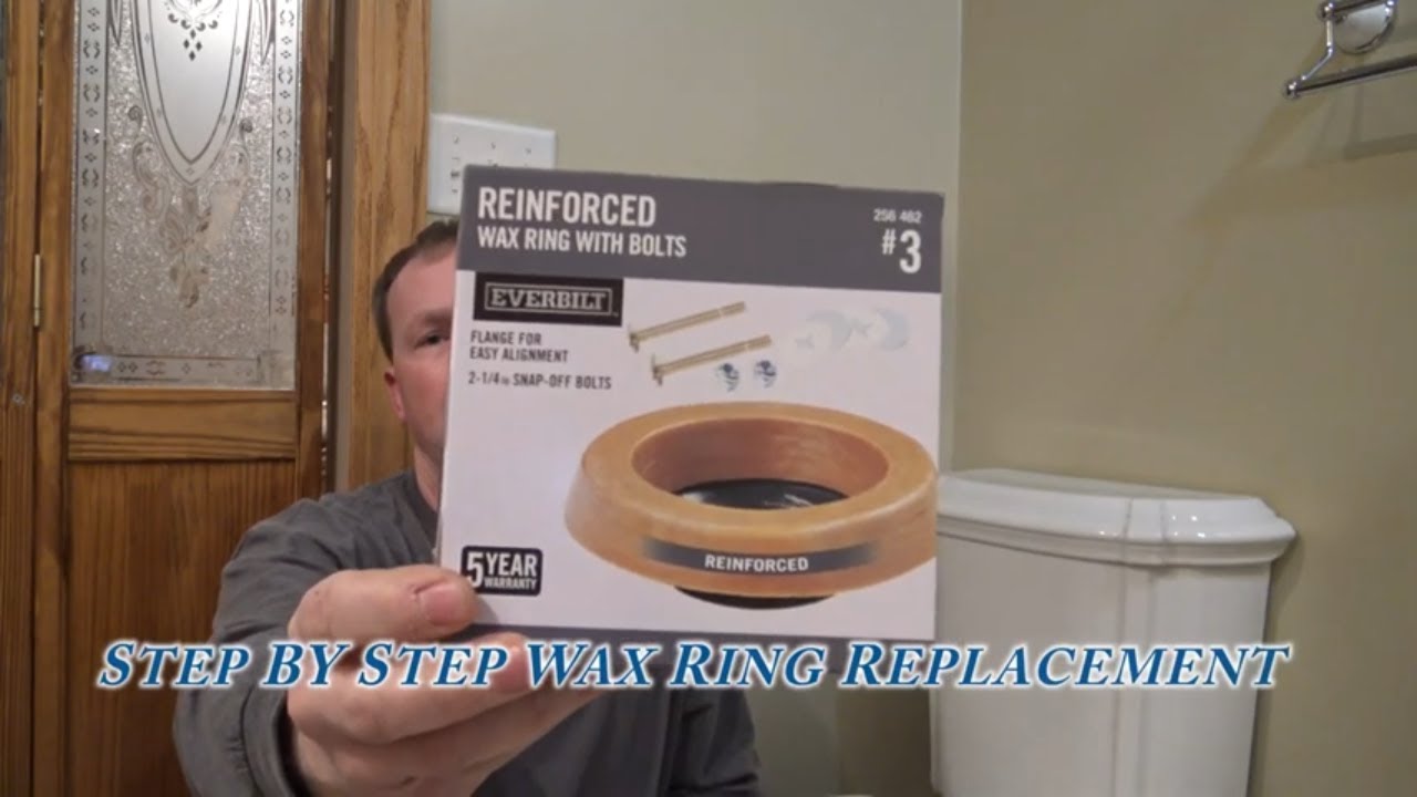 How To Replace A Wax Toilet Ring----Step By Step with Tips - YouTube