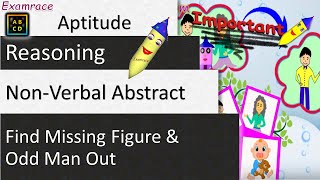 Find Missing Figure and Odd Man Out: Non-Verbal Abstract Reasoning