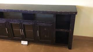 Rustic Black 84" Long Large Tv Stand Entertainment Center https://www.wyckes.com/tv-stands/austin-hg3284-rustic-bla.... Rustic Black 84" Long Large Tv Stand Entertainment Center.