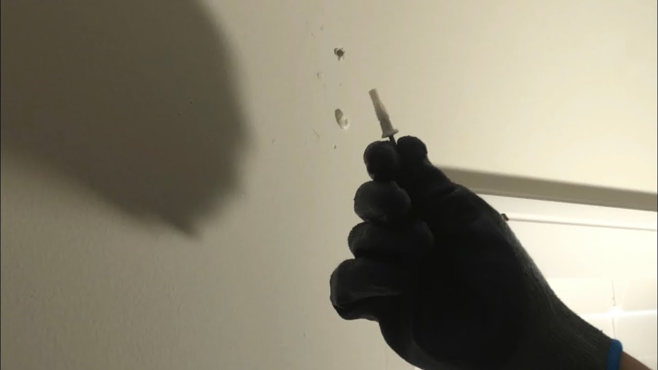 Remove drywall anchor from the wall Quick and Easy YouTube