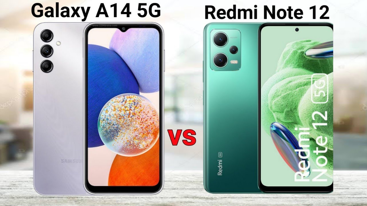 Samsung Galaxy A14 5g Vs Redmi Note 12 Youtube