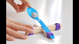 Popsicle Stick Catapults | How to Make a Catapult