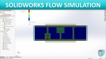 SOLIDWORKS Flow Simulation - Local Mesh (Channel refinement)