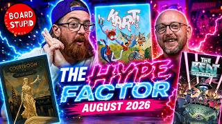 5 Hotly Anticipated Board Games - The Hype Factor August 2026