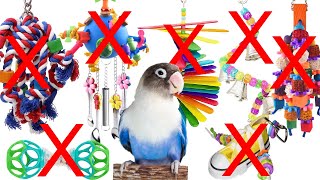 The Hidden Dangers Of Bird Toys