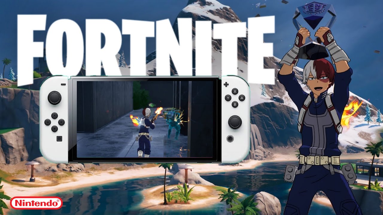 Solo un GANADOR Fortnite en Nintendo Switch Oled Gameplay POV Temporada ...
