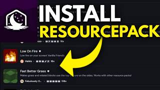 How to Add Texturepacks / Resourcepacks to the Lunar Client (Minecraft Guide)