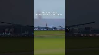 Planes that retired by Airlines #aviation #respect #alaska #unitedairlines #nostalgia #classic