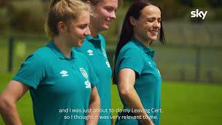 The 2022 Sky WNT Fund recipients - with Sky, the proud Primary Partner of the Women’s National Team @skyireland4244