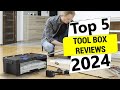 ✅TOP 5 BEST TOOL BOX REVIEWS in 2024 | BEST TOOL BOX REVIEWS