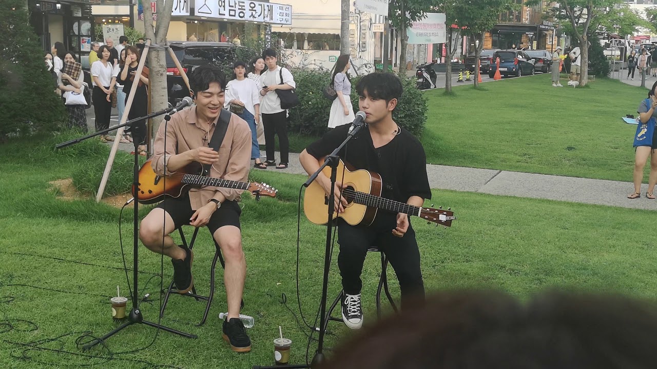 Sam Kim (#샘김) and Jung Juk Jae The One