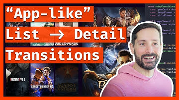 “App-like” List → Detail View Transitions 🦸 with SvelteKit