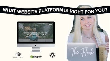 What Website Platform Is Right For You? WORDPRESS | SQUARESPACE | SHOPIFY | SHOWIT 🖥️