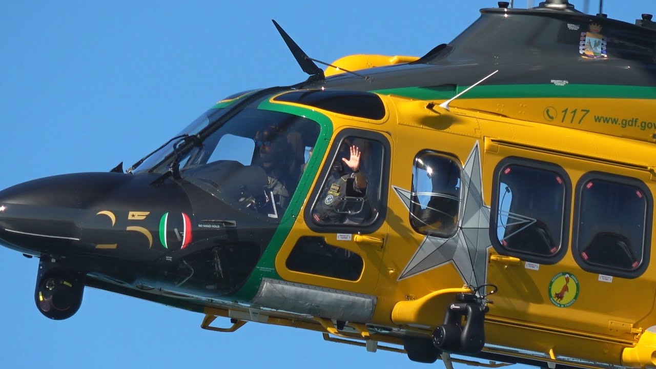 DEMO ASSETTI AERONAVALI DEL REPARTO OPERATIVO DELLA GUARDIA DI FINANZA AL TRANI AIR SHOW 2024