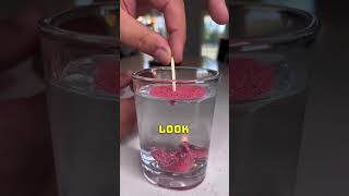 How can something submerged in water stay dry?