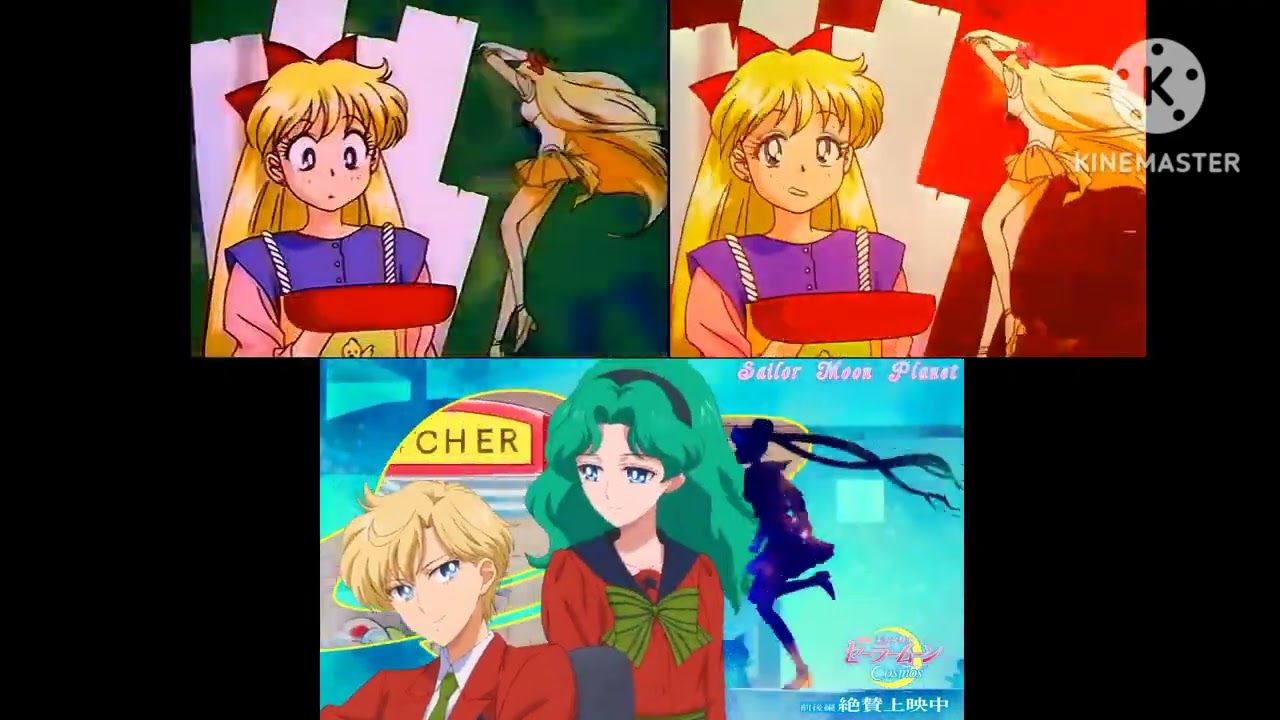 Sailor Moon Sailors Stars Y Sailor Moon Cosmos Comparación de Intros  💖💕