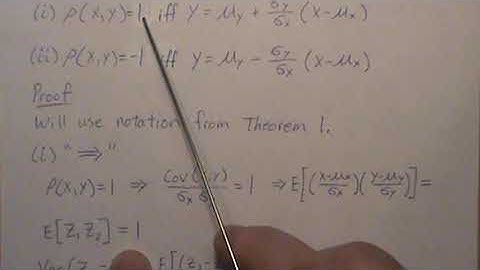 Properties of Correlation