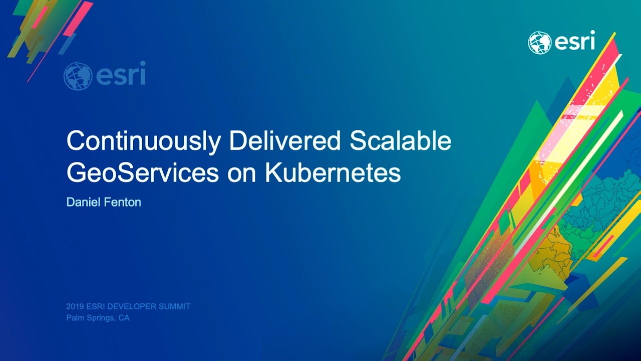 Continuously Delivered Scalable Geoservices On Kubernetes Youtube