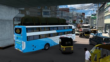 Bv Maxima Beautiful Bus Journey Through Indian Traffic| BV MAXIMA | Euro truck Simulator #ets2
