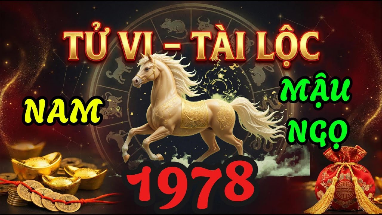 Tử Vi Tài Lộc , Xông Nhà Nam 1978 Mậu Ngọ Năm 2026 | Tiền Bạc Gia Đạo Sức Khỏe Tuổi Xông Nhà