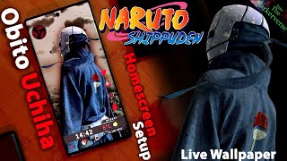 TOBI - Obito Uchiha - Live Wallpaper & Android setup - Custom Homescreen - EP94 (Naruto Shippuden) screenshot 5