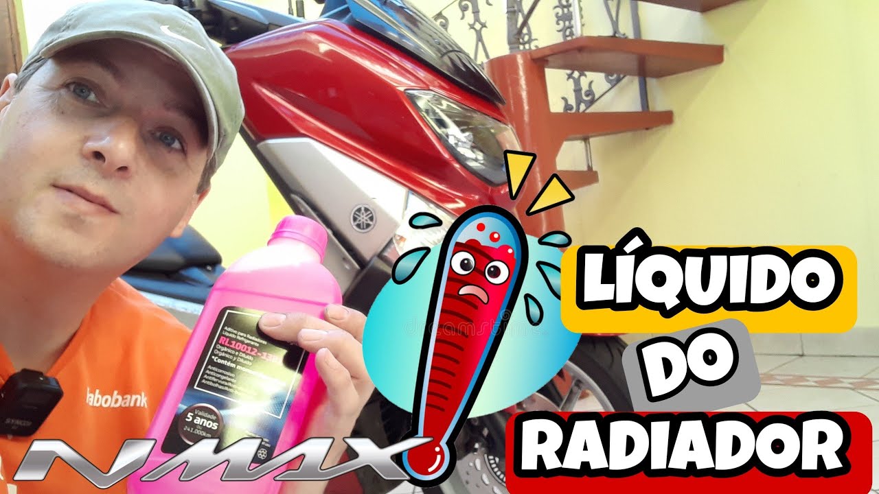 Aprenda Como trocar aditivo do radiador da Yamaha Nmax 160 #nmax #scooter #aditivoradiador