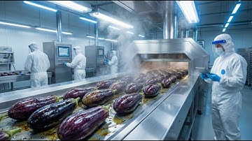 Inside an Eggplant Mega-Factory: From Vertical Farm to Gourmet Cuisine