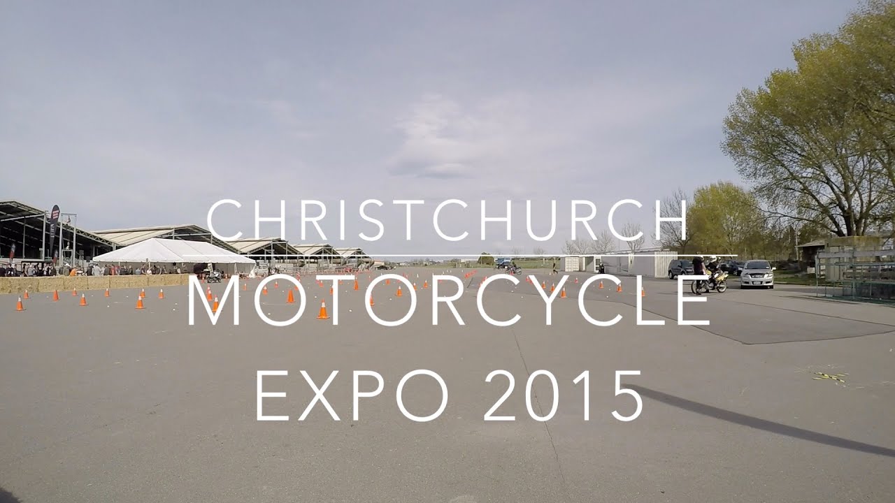 Christchurch Motorcycle Expo 2015 motovlog YouTube
