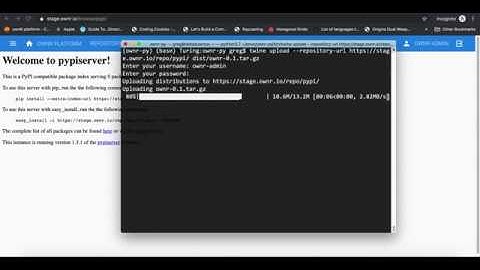 Create your own pypi repository