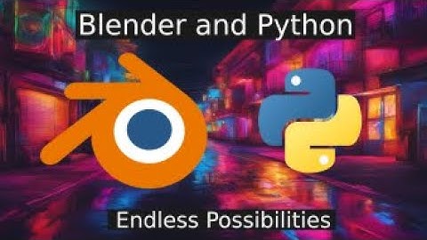 Python + Blender = EASY Auto-Image/Video (Intro to Blender Scripting)