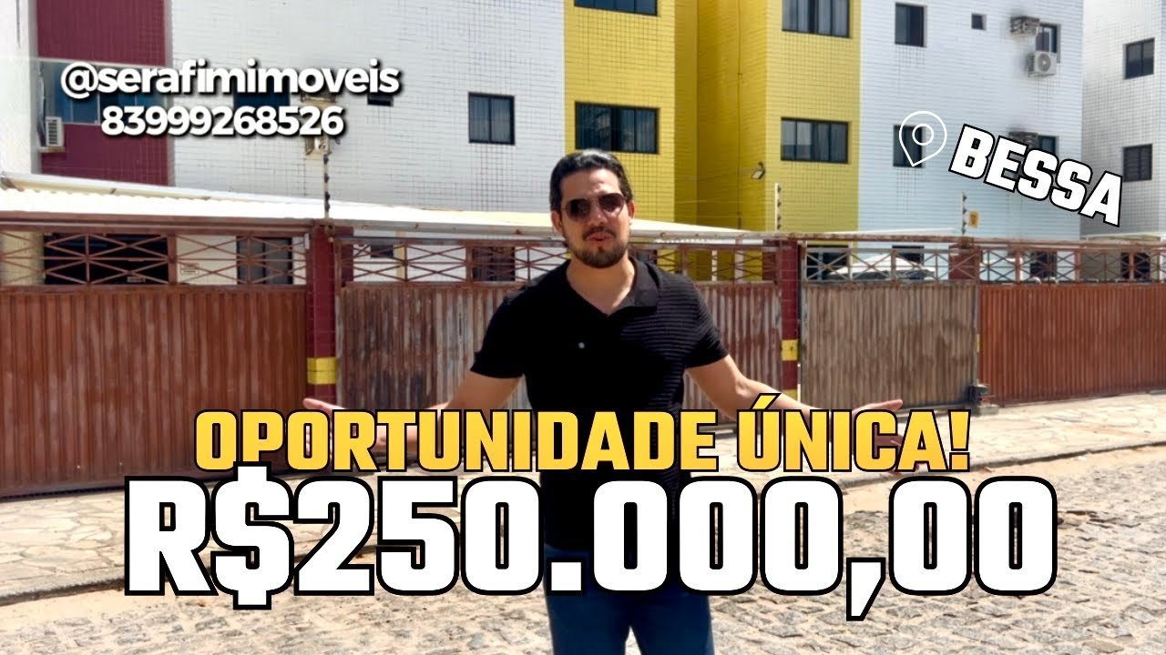 R$250.000,00  😱NO AEROCLUBE /BESSA EM JOÃO PESSOA PB  / OPORTUNIDADE ÚNICA. 